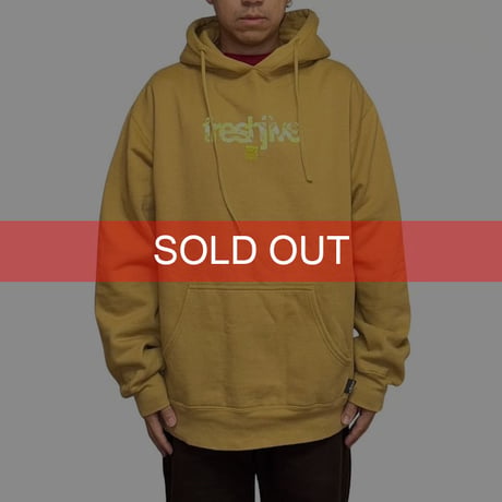 【USED】90's-00's freshjive OPTICAL SIGNATURE SERIES SWEAT PARKA