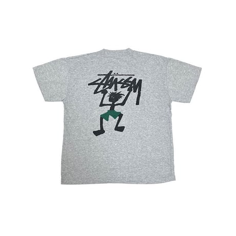 【USED】90'S BOOTLEG STUSSY SHADOW MAN T-SHIRT