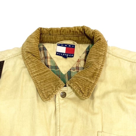 【USED】90'S TOMMY HILFIGER PADDED HUNTING JACKET