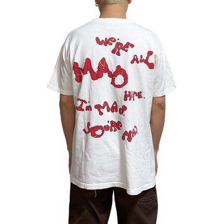 【USED】90’S ALICE IN WONDERLAND CHESHIRE CAT T-SHIRT