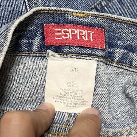 【USED】90'S ESPRIT DENIM SHORTS