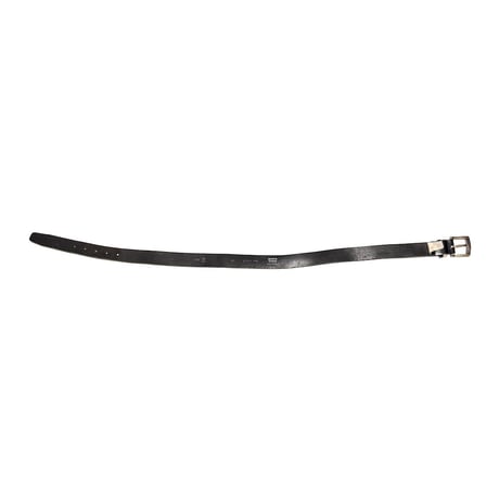 【USED】90's Levi’s Italy-Made Black Leather Belt