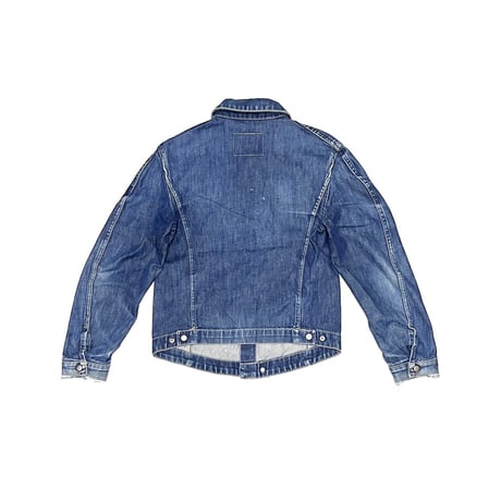 【USED】00s EURO Levi's ENGINEERED JEANS DRAPING DENIM JACKET