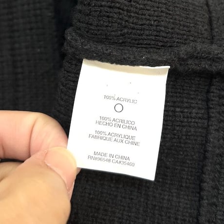 【USED】00'S OAKLEY ACRYLIC KNIT SWEATER