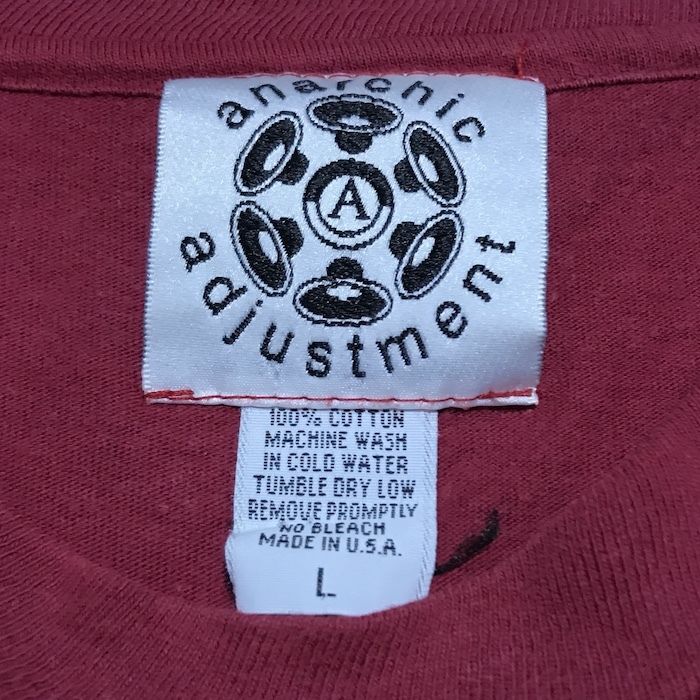 トップス anarchic adjustment1990s USED】90'S ANARCHIC ADJUSTMENT L/S T-SHIRT 
