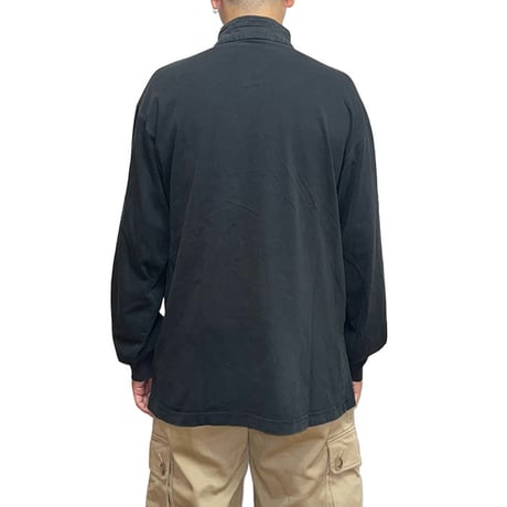 【USED】00's SPYDER HALF ZIP HI-NECK L/S TOP
