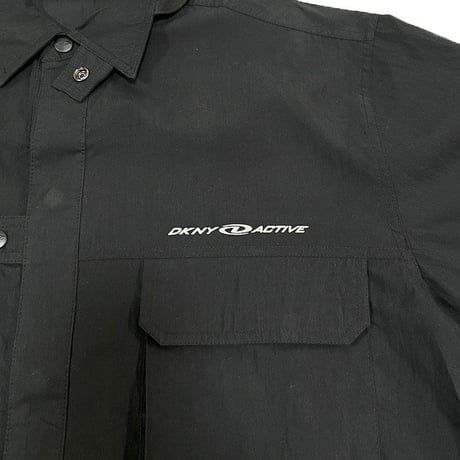 【DEAD STOCK】00'S DKNY ACTIVE TECH SHIRT JACKET