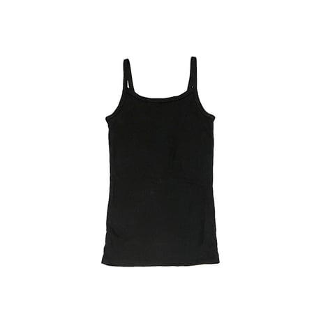 【USED】00's NO BOUNDARIES RIB CAMISOLE BLACK