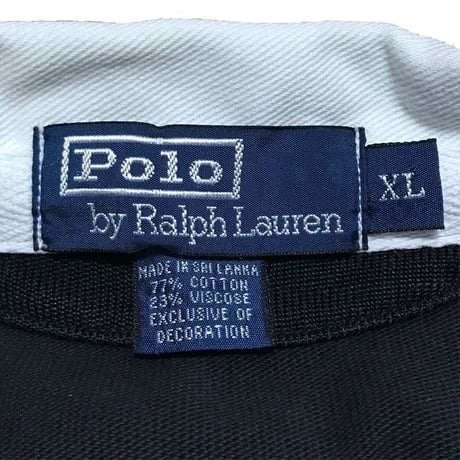 【USED】90'S POLO BY RALPH LAUREN IRON CROSS RUGER SHIRT