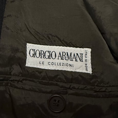 【USED】90's GIORGIO ARMANI PURE VIRGIN WOOL 3B JACKET
