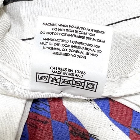 【USED】80'S-90'S PSG BOULOGNE BOYS IRON MAIDEN? T-SHIRT