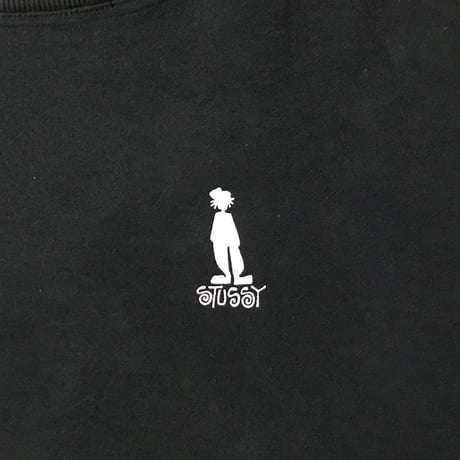 【USED】90'S STUSSY SWEATSHIRT "SHADOW MAN"