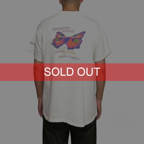 【USED】90's Silicon Graphics VISIONARIUM T-SHIRT