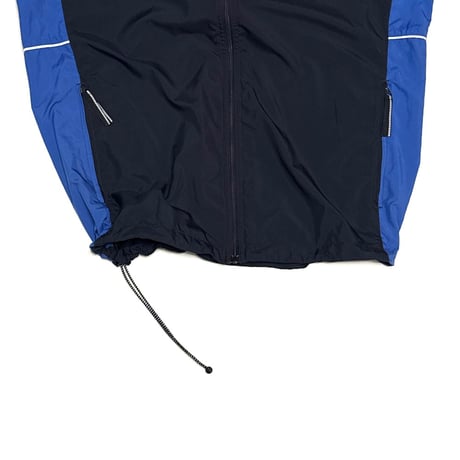 【USED】00's NIKE Panelled Track Jacket Navy × Grey × Blue Colorway
