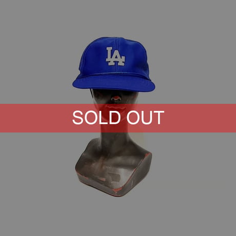 【DEAD STOCK】80's LOS ANGELES DODGERS MESH CAP