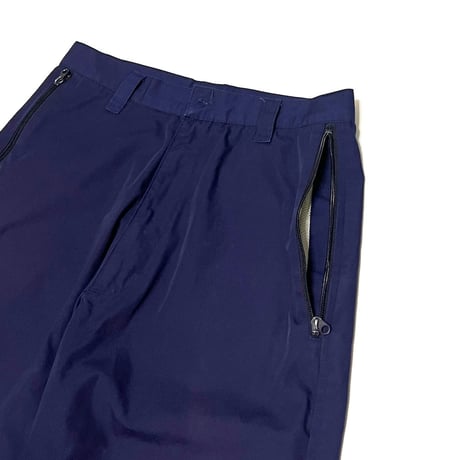 【USED】90's STUSSY 6-POCKET GIMMICK PANTS ROYAL NAVY