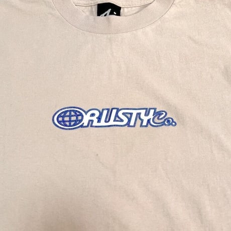【USED】90'S-00'S RUSTY CO. T-SHIRT