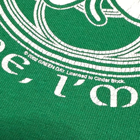 【USED】00's GREEN DAY Kiss me, I'm punk! T-SHIRT