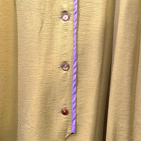 【USED】80'S-90'S C&A PULL-OVER SHIRT DRESS