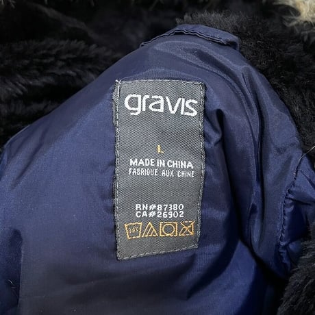 【USED】90'S-00'S GRAVIS N-3B JACKET