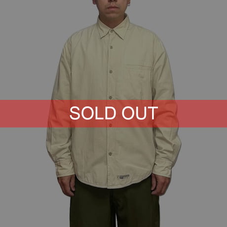 【USED】00's STUSSY LINED SHIRT