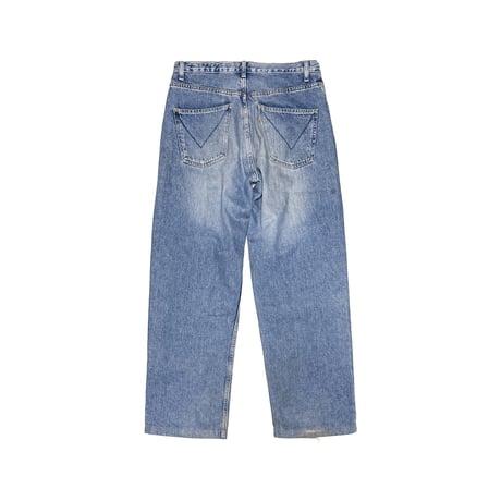 【USED】00's VOLCOM Wide Denim Pants V-Stitch Back Pocket