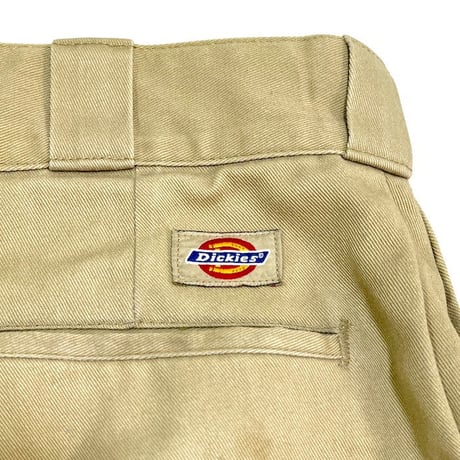 【USED】80'S-90'S OLD DICKIES WORK PANTS BEIGE
