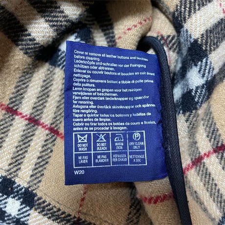 【USED】90'S BURBERRYS DUFFLE COAT MADE IN ENGLAND