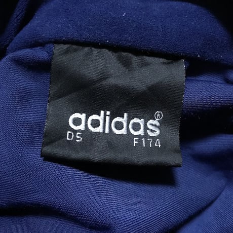 【USED】90'S ADIDAS OLD VELOUR TRACK JACKET