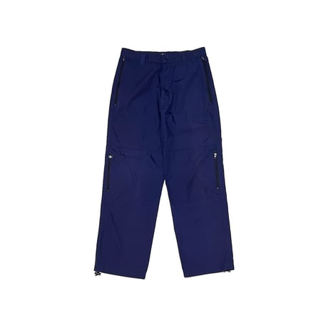 【USED】90's STUSSY 6-POCKET GIMMICK PANTS ROYAL NAVY