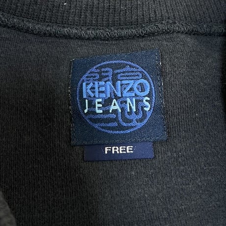 【USED】90'S KENZO JEANS TENSHO-TAI SWEATSHIRT