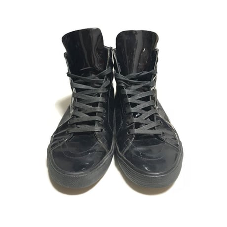 【USED】00'S YSL PATENT LEATHER SNEAKERS
