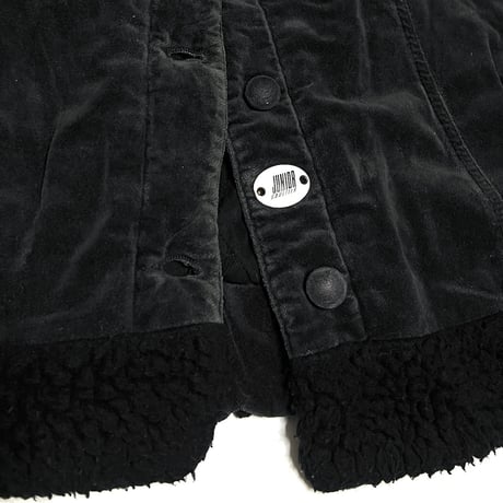 【USED】80's-90's JUNIOR GAULTIER VELVET PEPLUM JACKET COAT