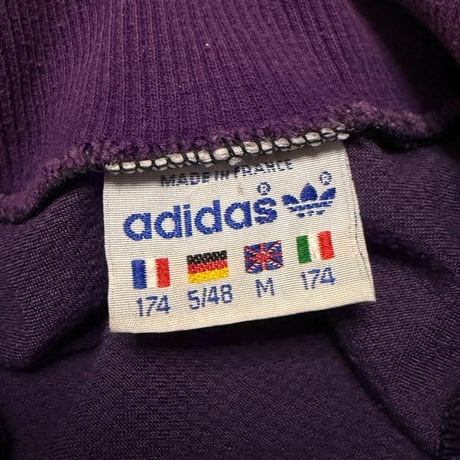 【USED】70's adidas VENTEX VELOUR TRACK JACKET