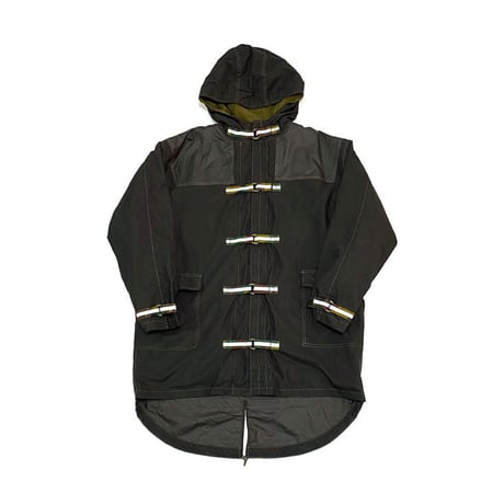 【DEAD STOCK】90'S MAHARISHI 3-WAY FISH TAIL HOODED COAT BLACK