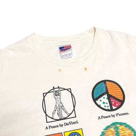 【USED】90's THE ART OF PEACE T-SHIRT
