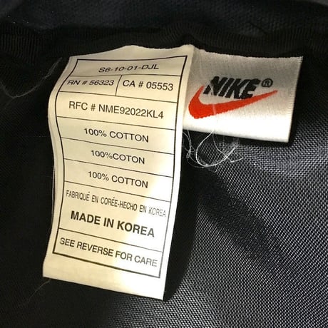 【USED】90'S NIKE LEATHER SWOOSH BACKPACK