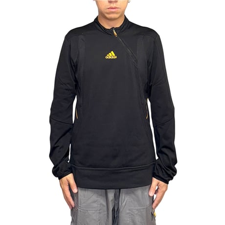 【USED】00's adidas DIAGONAL HALF ZIP L/S TOP