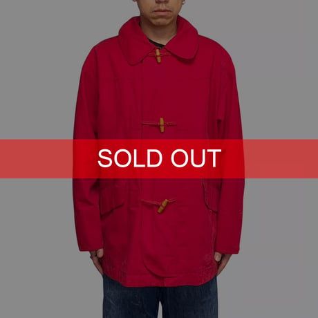 【USED】80's-90's GUCCI Red Toggle Jacket