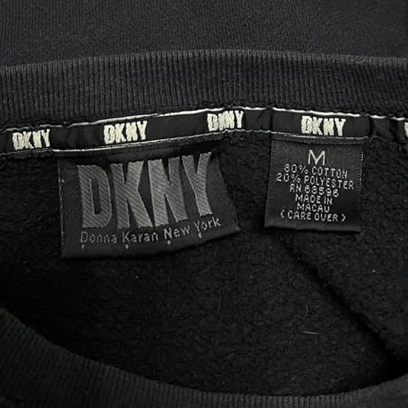 【USED】90's DKNY ATHLETIC SWEATSHIRT