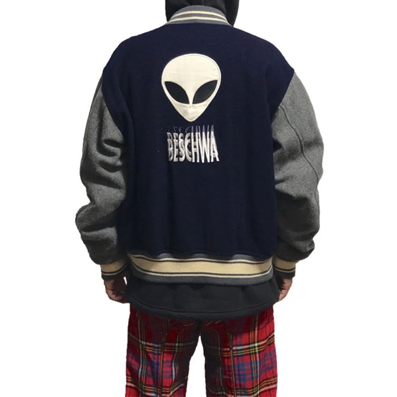 USED】90'S BESCHWA STADIUM JACKET | KONBINI USED】90'S BESCHWA STADIUM JACKET | KONBINI