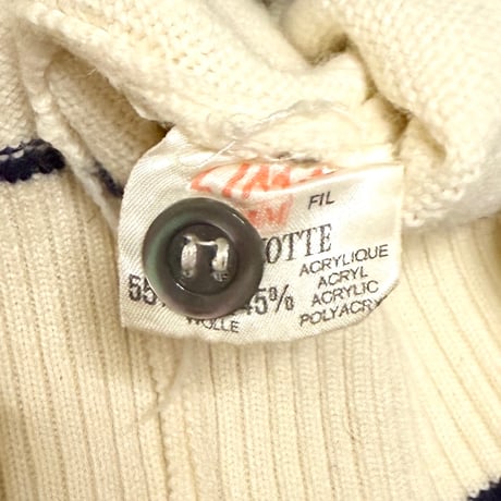 【USED】70's-80's GIVENCHY GENTLEMAN KNIT CARDIGAN