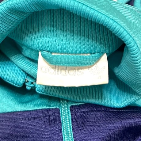 【USED】80'S adidas EMERALD GREEN TRACK JACKET