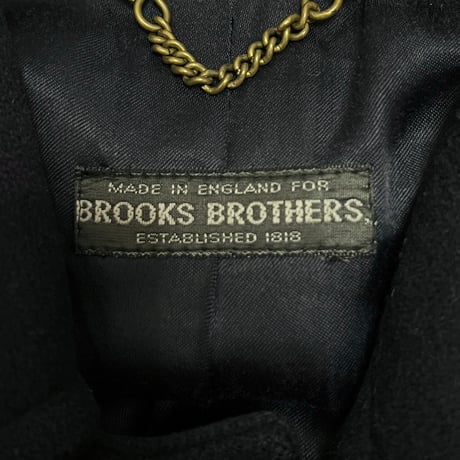 【USED】70's BROOKS BROTHERS WOOL COAT MADE IN ENGLAND