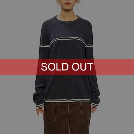 【USED】90'S-00'S GIORGIO ARMANI LINE DESIGN L/S T-SHIRT