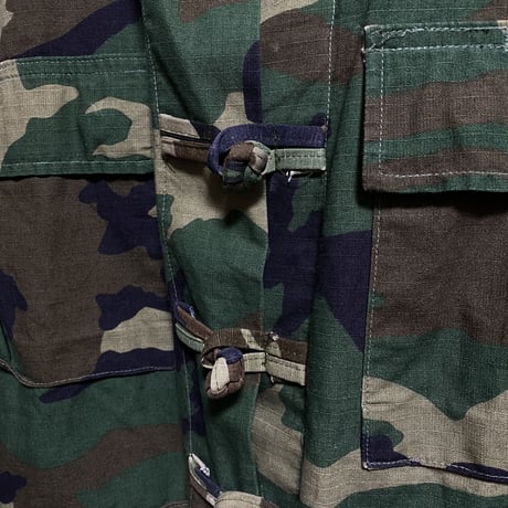 【USED】VINTAGE RIP-STOP BDU KUNG FU JACKET