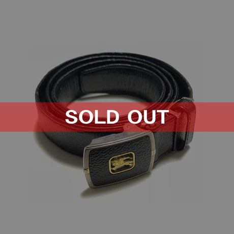 【USED】90'S  BURBERRYS SYNTHETIC LEATHER BELT