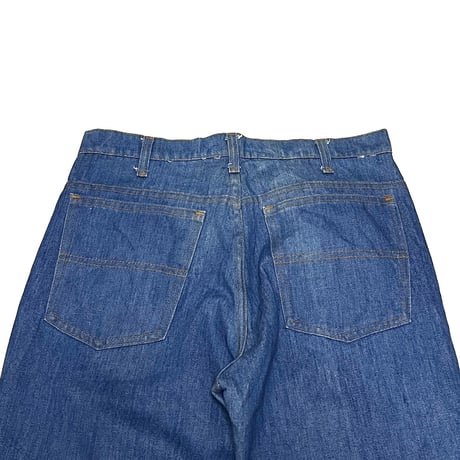 【USED】70's UNKNOWN BOOTCUT JEANS with SCOVILL ZIPPER