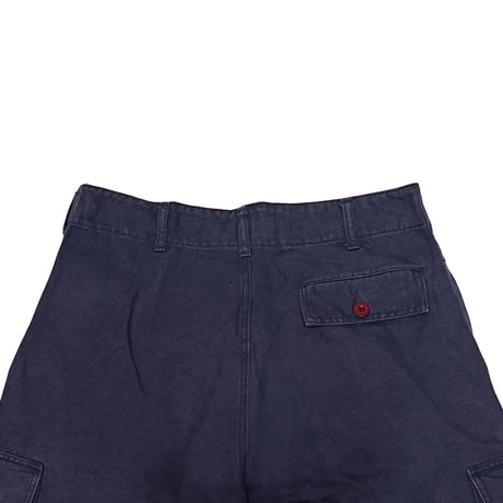 【USED】90's ARMANI JEANS DRY COTTON CARGO SHORTS