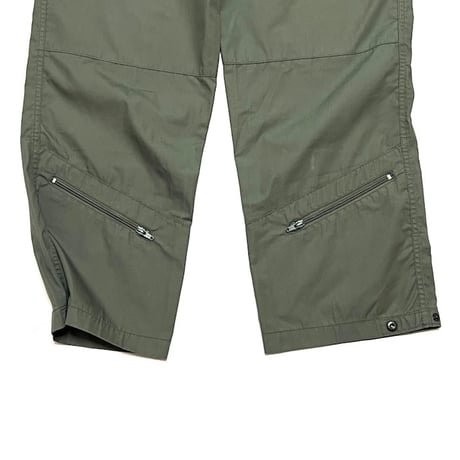【USED】90's-00's STUSSY 8 ZIP-POCKET FLIGHT PANTS LIGHT KHAKI